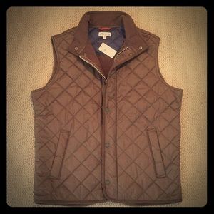 Peter Millar Essex Quilted fleece-lined vest NWT
